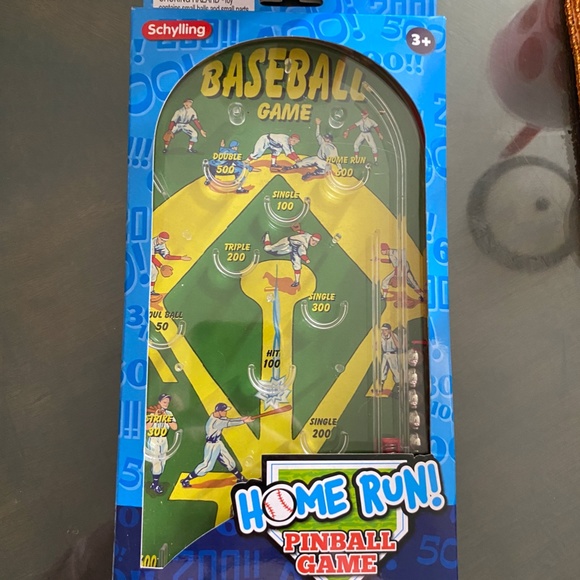 Schylling Home Run Baseball Handheld Pinball Game - Picture 1 of 5
